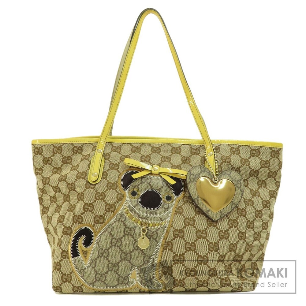 Gucci GG Guccioli Oliver Handbag Canvas